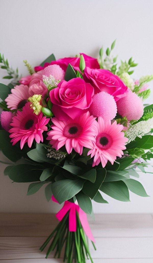 цветок гербер