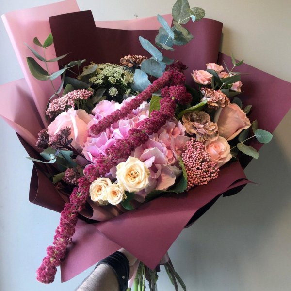 модные букеты