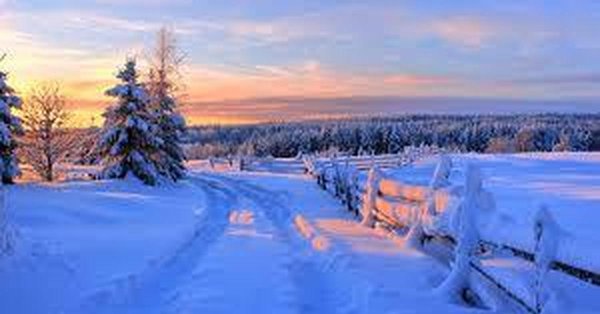 На рабочий стол зима