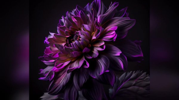 фиолетово черный фон