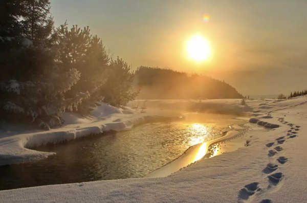 Февральская зима