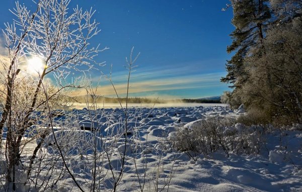 Февральская зима