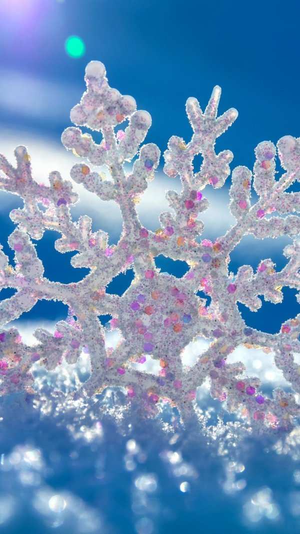 На рабочий стол телефона зима