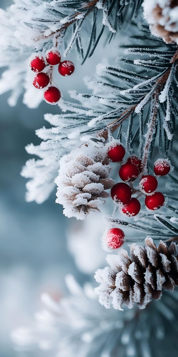 На рабочий стол телефона зима