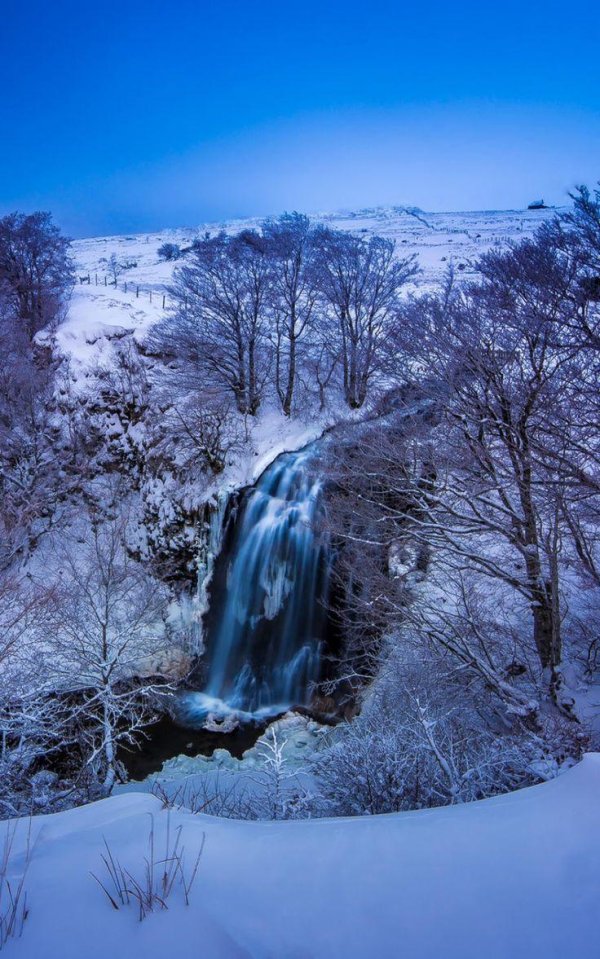 На рабочий стол телефона зима