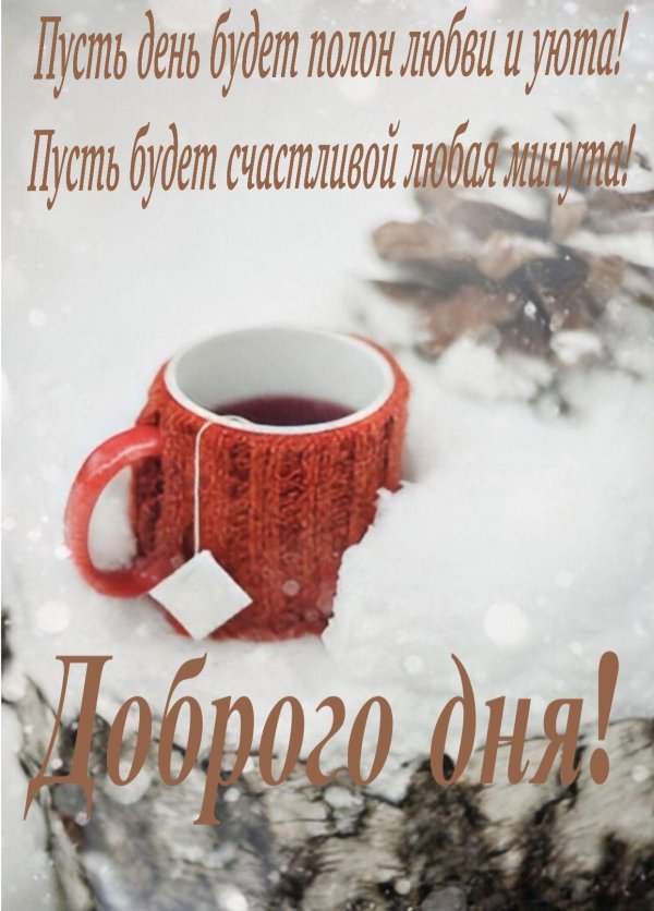 Зима привет