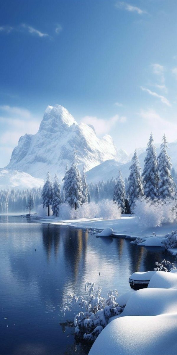 Зима пейзажи снежные