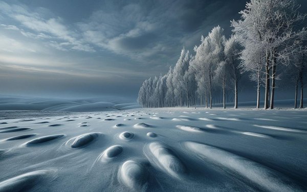 Зима пейзажи снежные