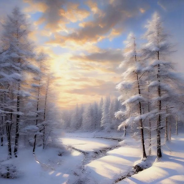 Зима пейзажи снежные