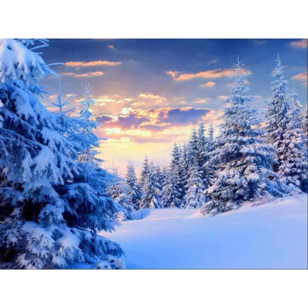 Зима пейзажи снежные