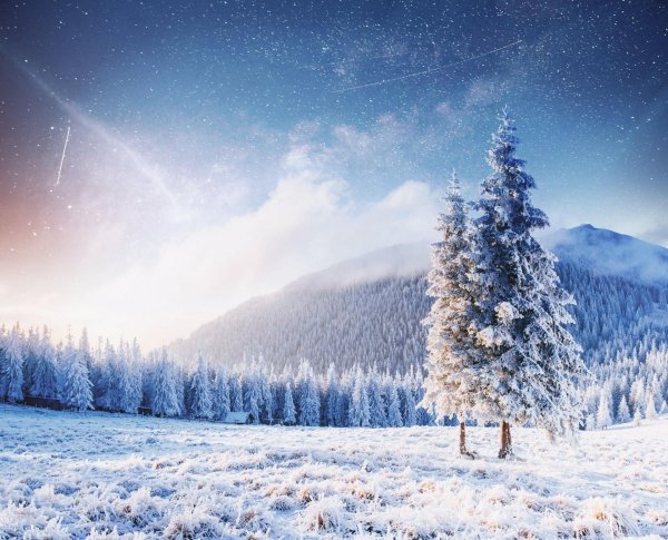 Зима пейзажи снежные