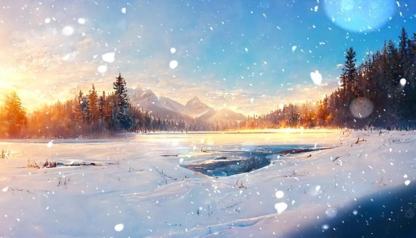 Зима пейзажи снежные