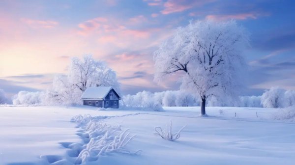 Зима пейзажи снежные