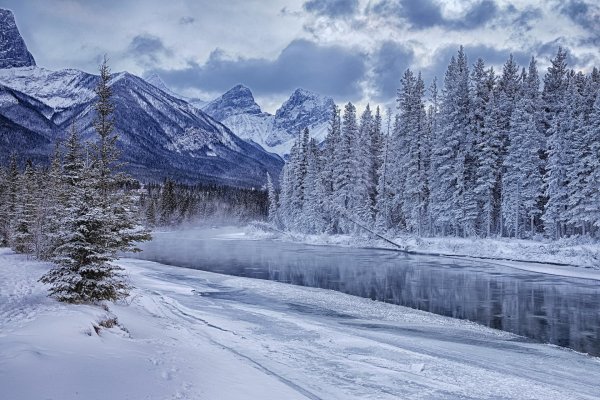 Зима пейзажи снежные