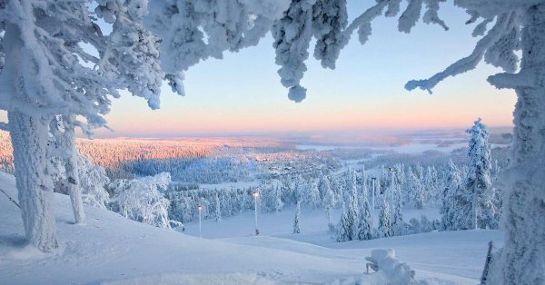 Зима пейзажи снежные