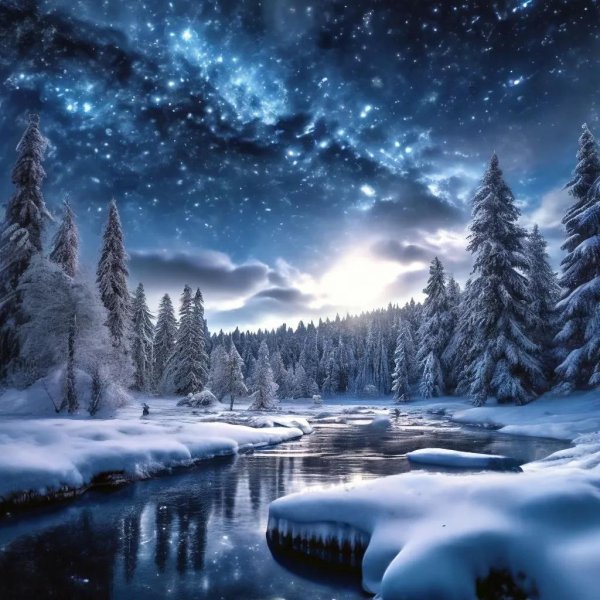 Зима пейзажи снежные