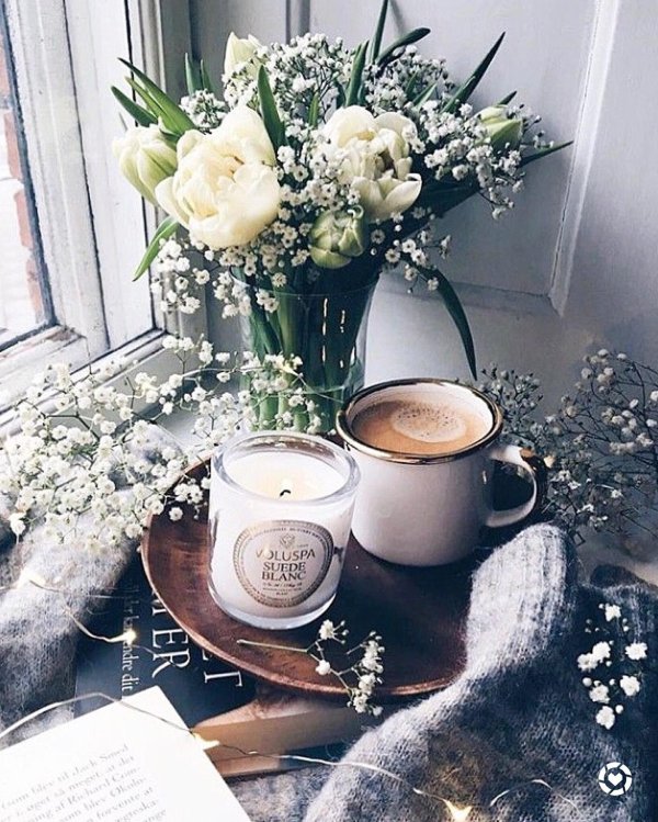 Кофе утро зима