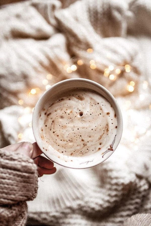 Кофе утро зима
