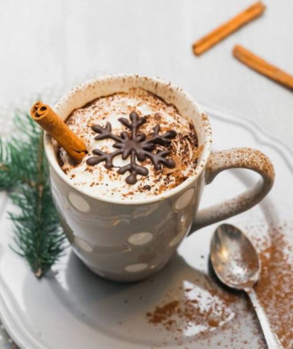 Кофе утро зима