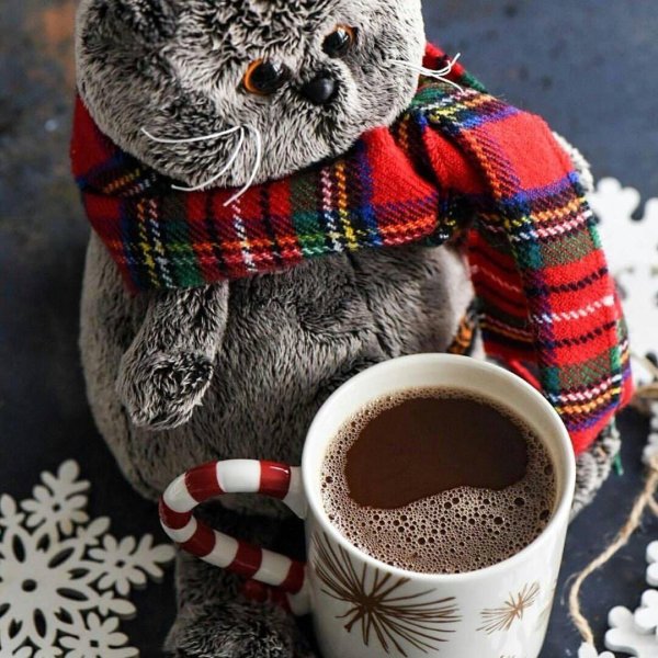 Кофе утро зима