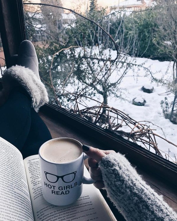 Кофе утро зима