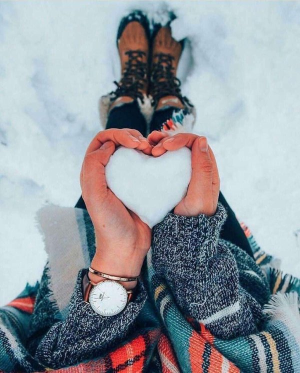 На аву зима