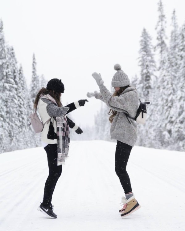 На аву зима