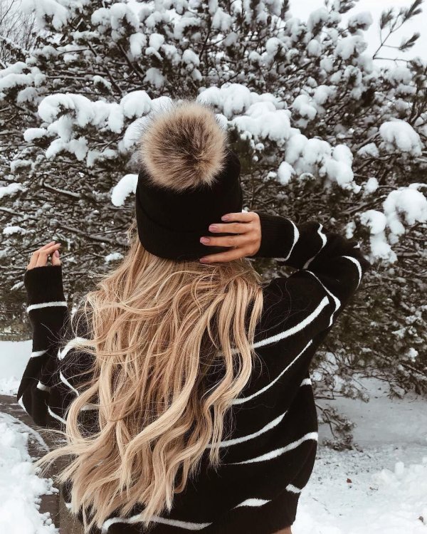 На аву зима