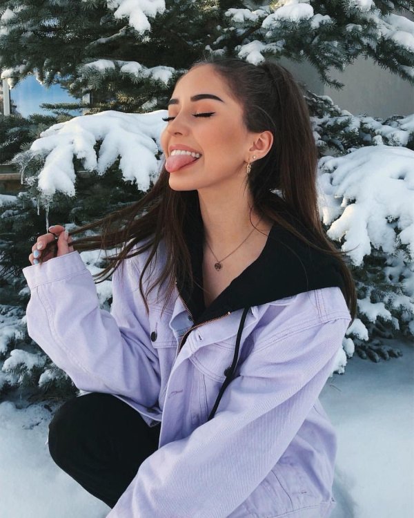 На аву зима