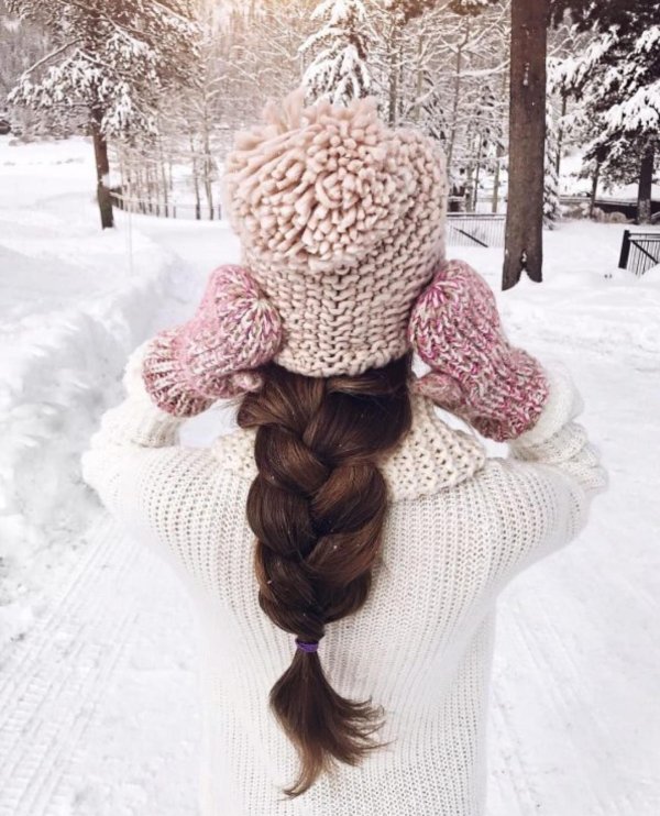 На аву зима