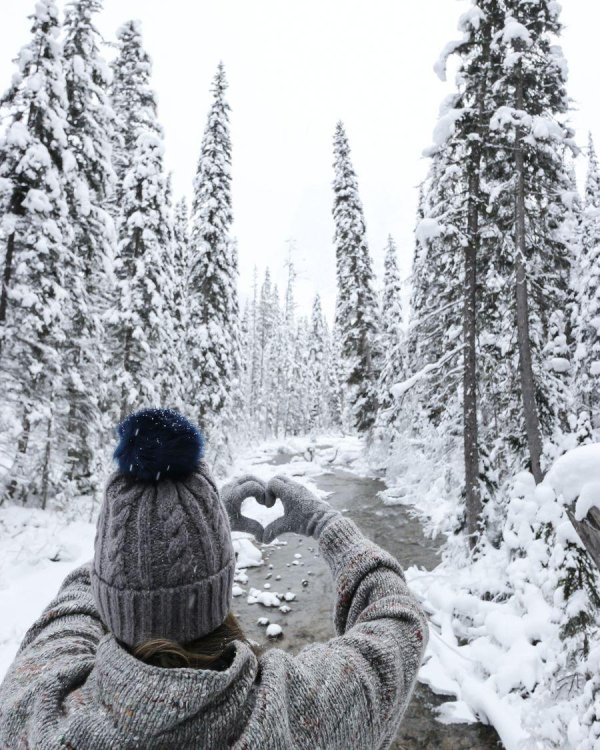 На аву зима