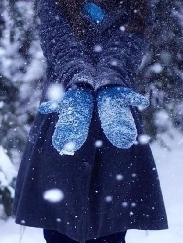 На аву зима