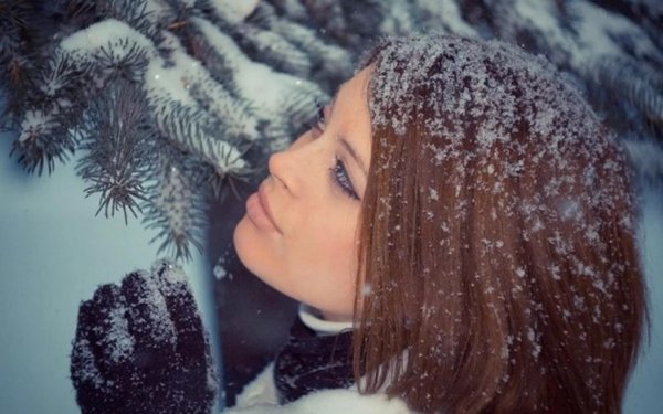 На аву зима