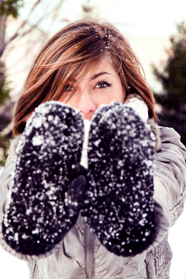 На аву зима