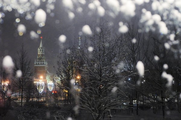 Зима москва