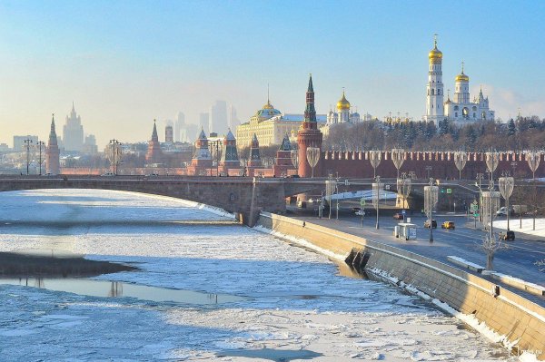 Зима москва