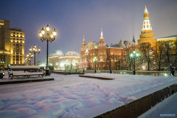 Зима москва