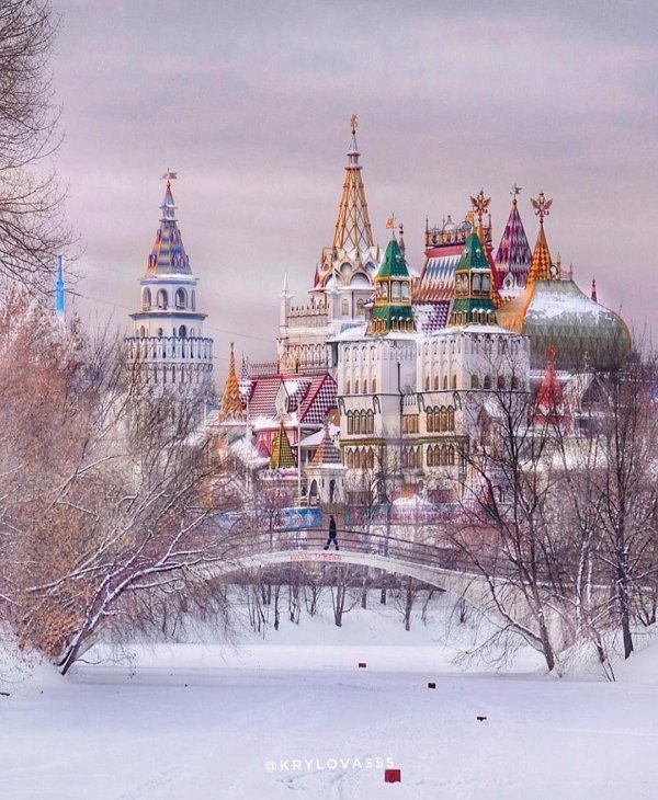 Зима москва