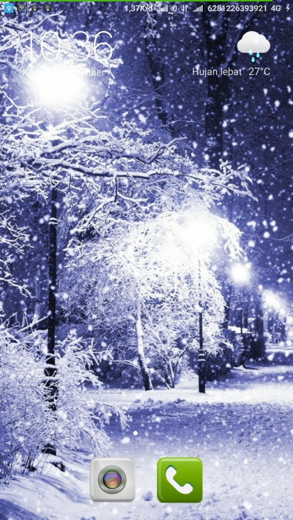 Ночь зима с надписями