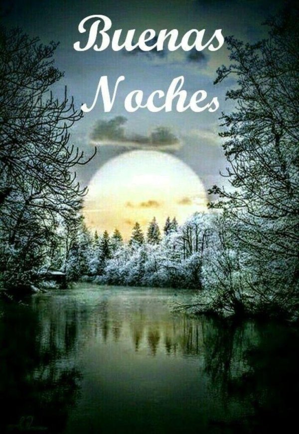 Ночь зима с надписями