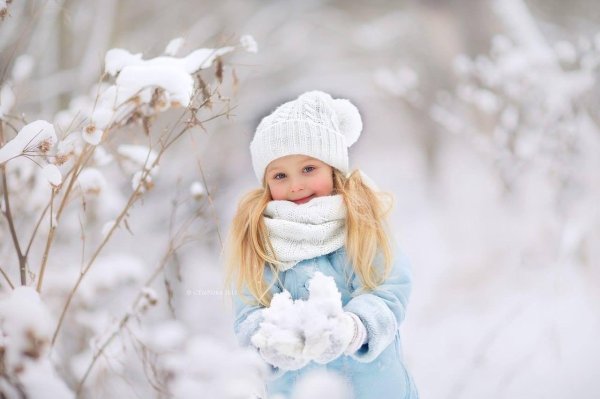 Зима и дети