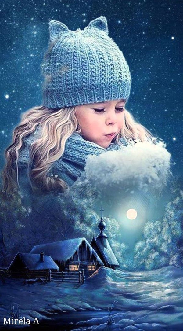 Зима и дети