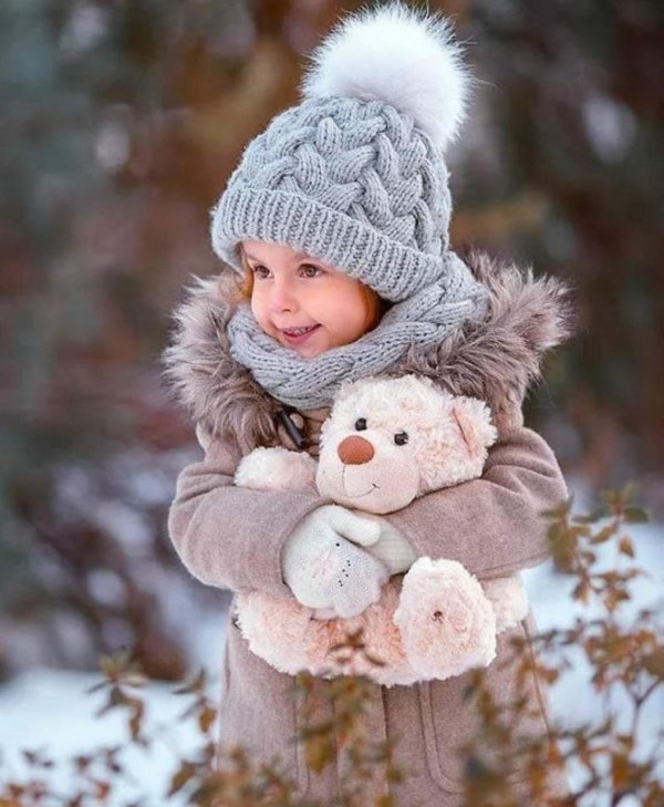 Зима и дети