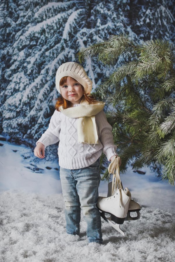 Зима и дети