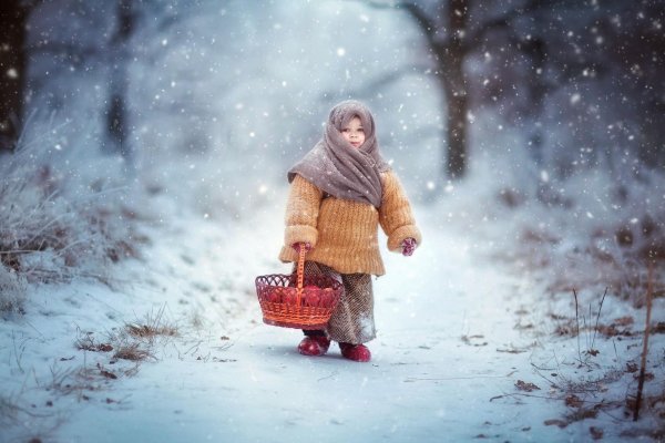 Зима и дети