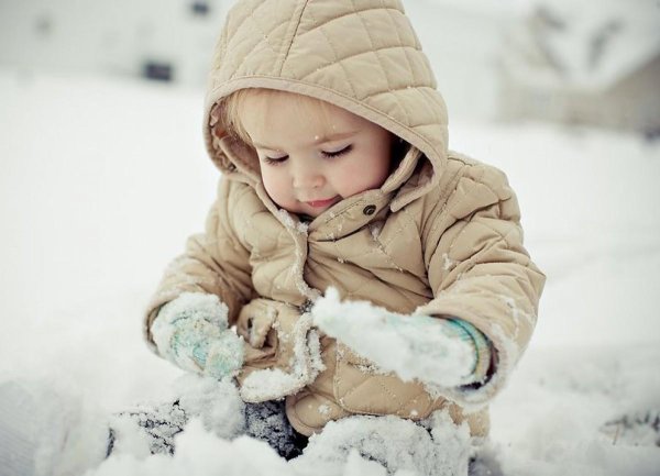 Зима и дети