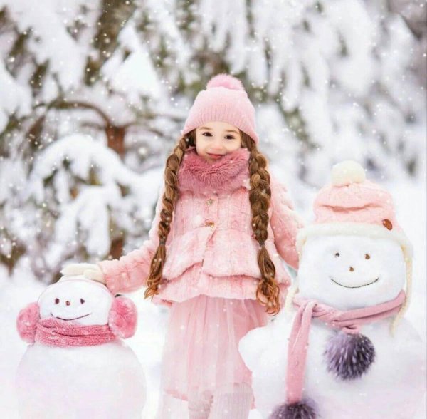 Зима и дети