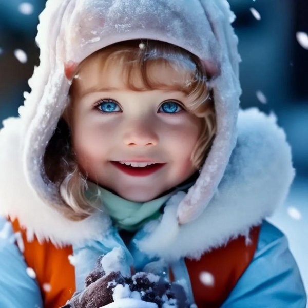 Зима и дети