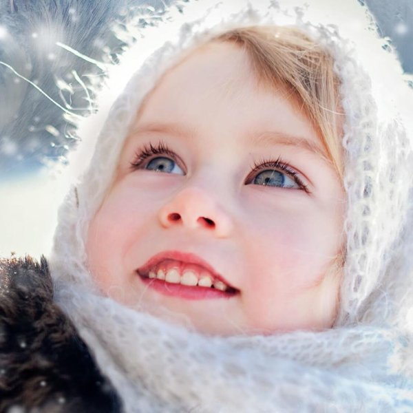 Зима и дети