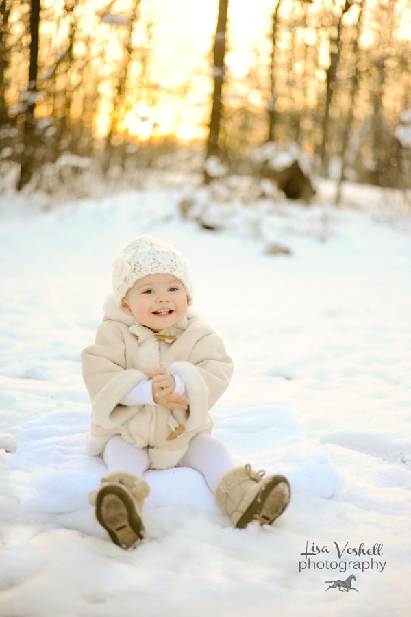 Зима и дети